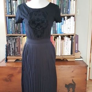 Sugar Skull maxi dress. MODCLOTH